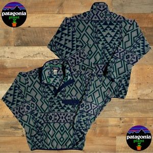 Patagonia Men's Synchilla Snap-T Fleece Pullover Montana Siete